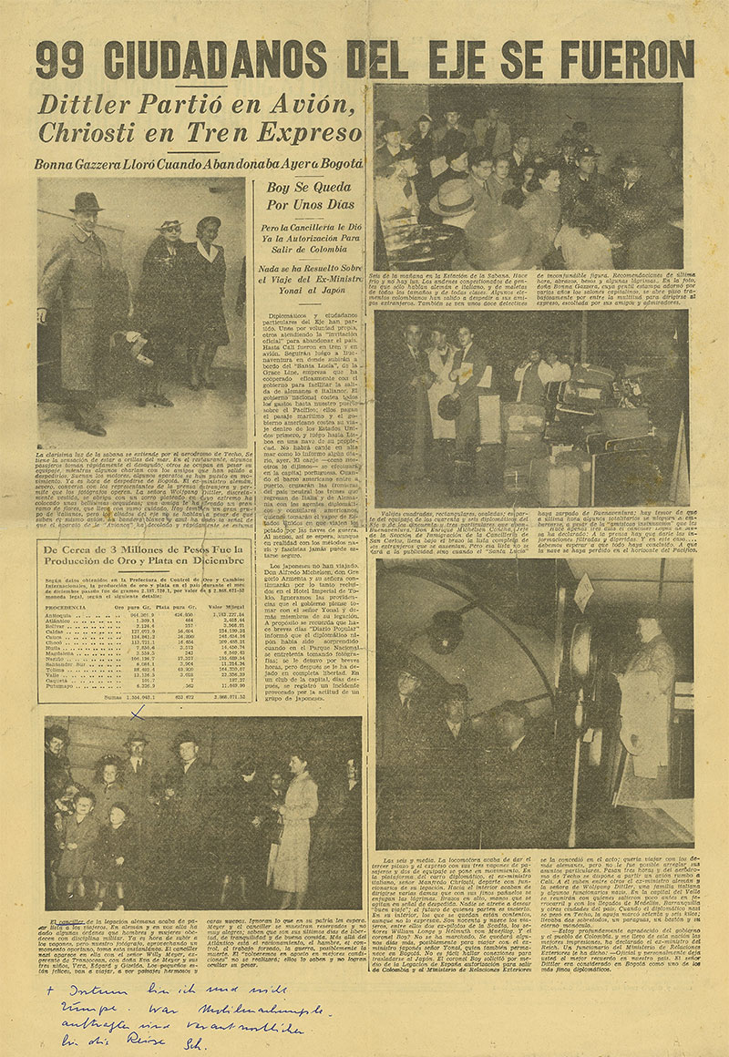 El Liberal – 20. Januar 1942