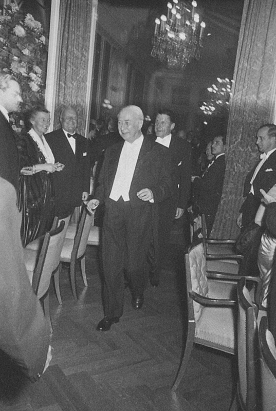 Theodor Heuss  1954, erster Präsident der Bundesrepublik Deutschland 1949-1959